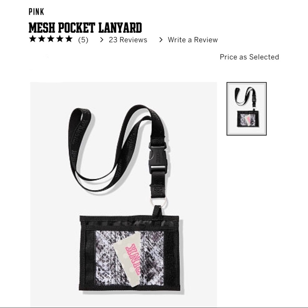 PINK Lanyard